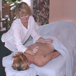 In room massage